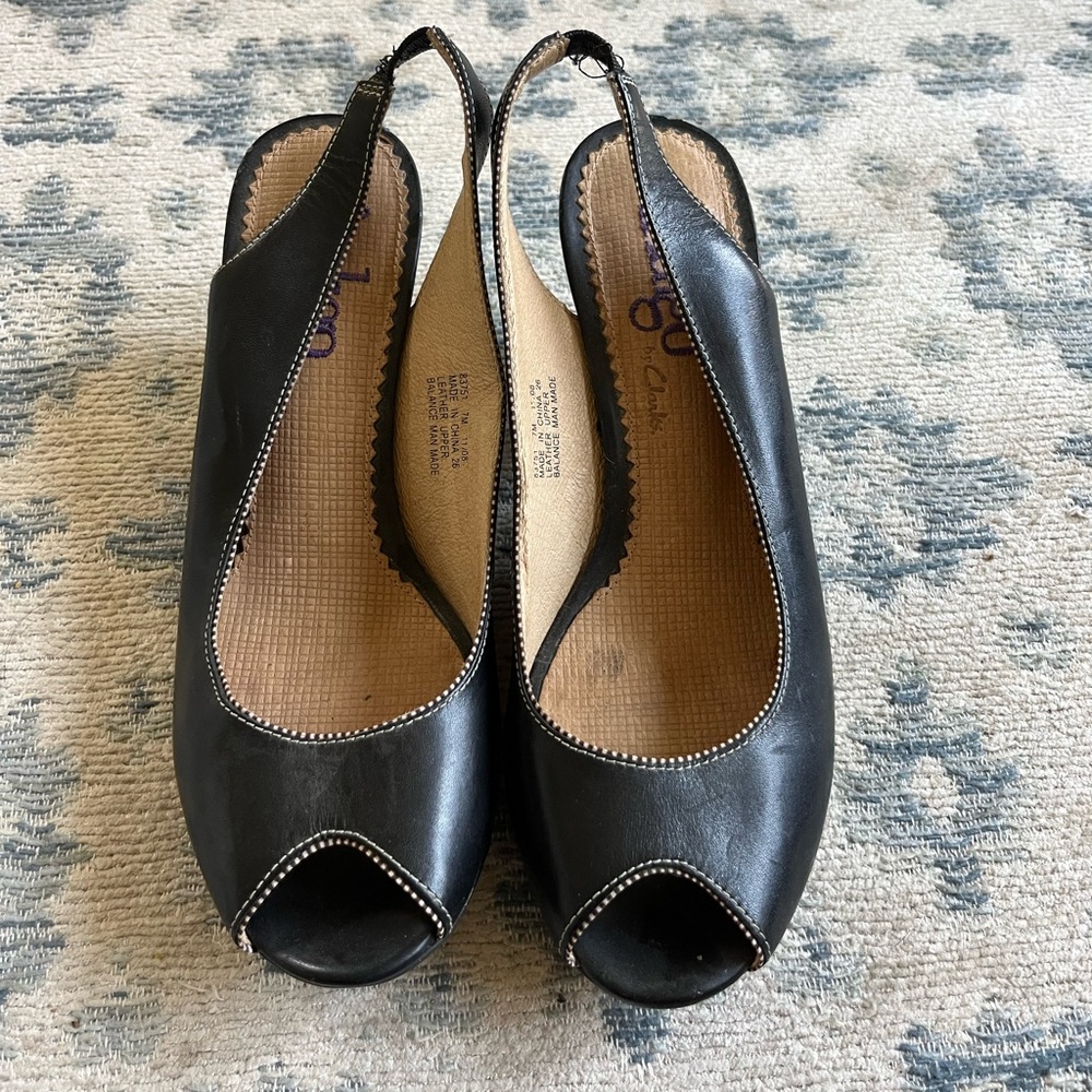 Indigo by Clarks chunky heel